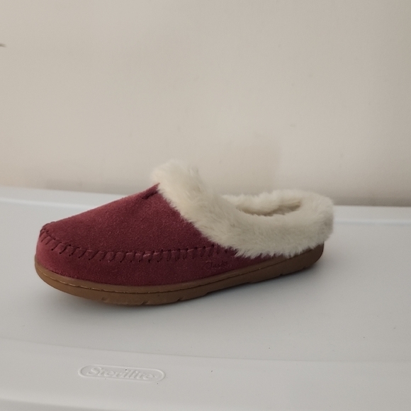Clarks Suede Booties/Mules (New) - Picture 1 of 9
